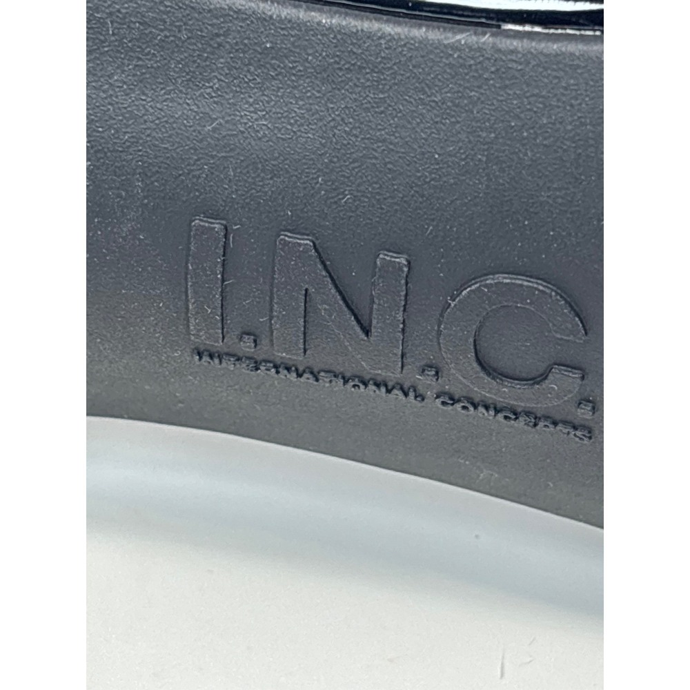INC International Concepts Womens Saori Bow‎ Ankle-strap Black 4" - Picture 7 of 16